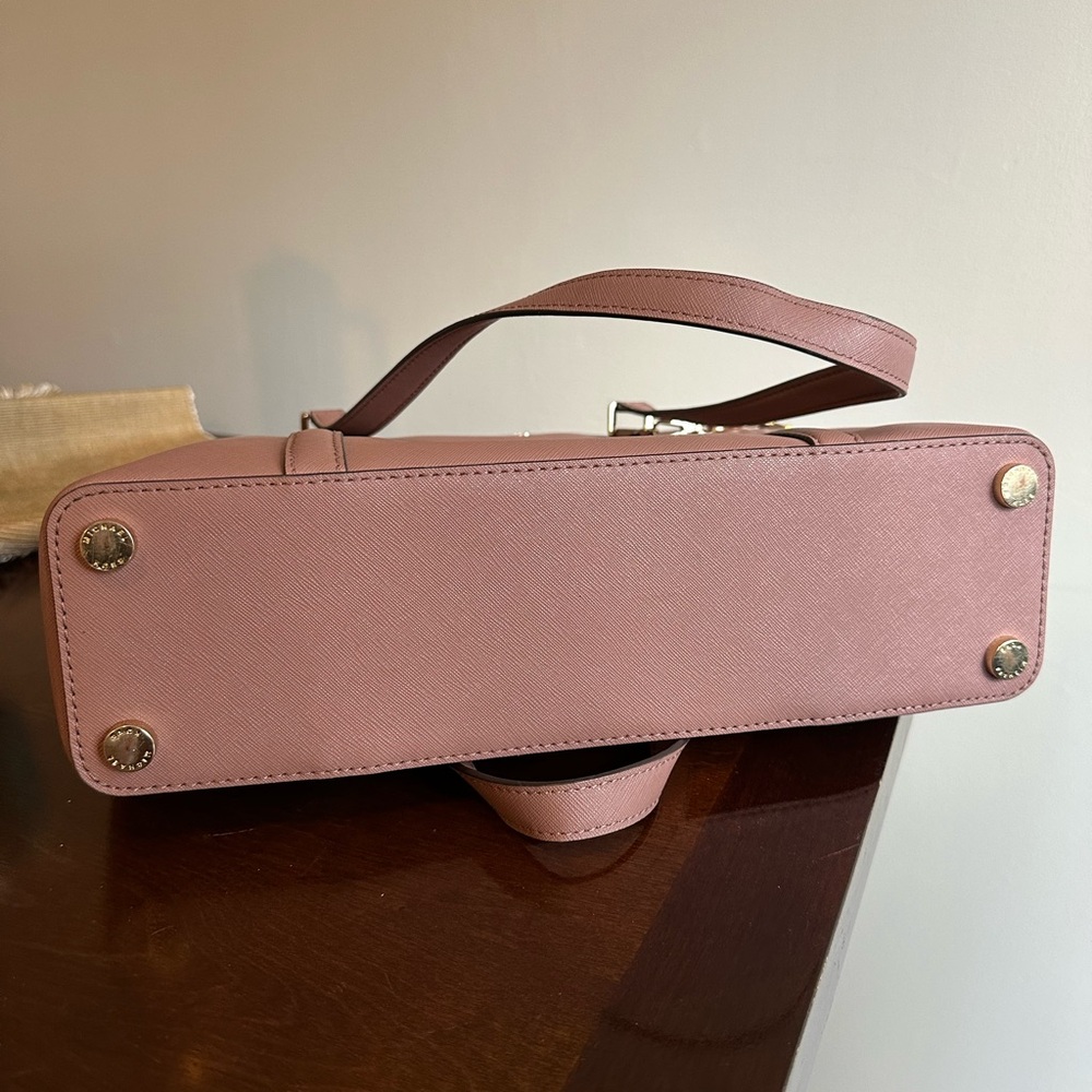 Michael Kors Saffiano Leather Tote - Light Wear - Picture 10 of 12